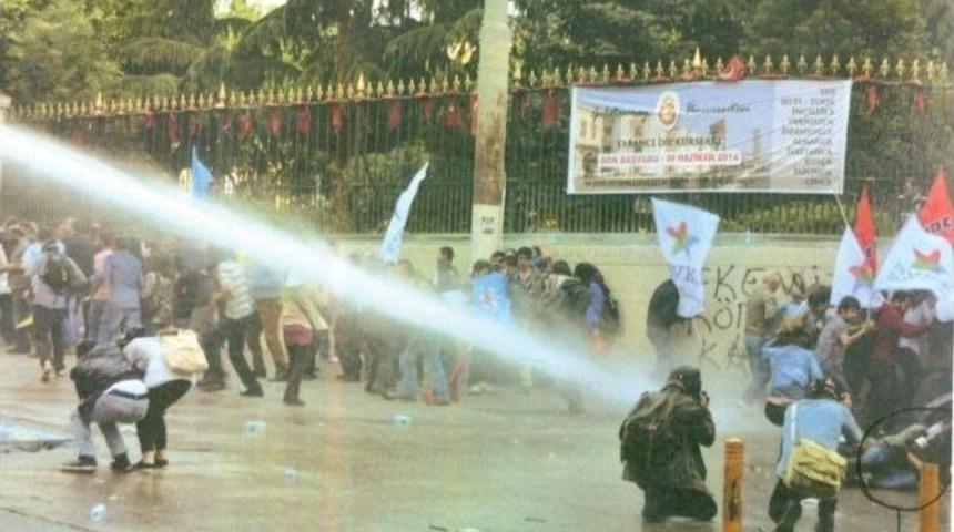 Polis Memuruna, &lsquo;toma Suyu İle Yaralamaktan&rsquo; 3 Yıla Kadar Hapis İstemi