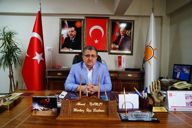 Ak Parti Merkez İlçe Başkanı Ahmet Namlı: