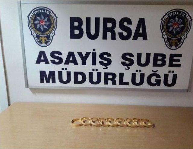 Bursa'da Sahte Bilezikle Dolandırıcılığa 4 Gözaltı