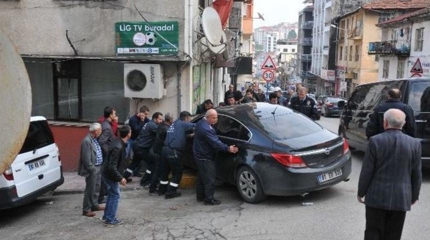 Ak&ccedil;akoca&rsquo;da Trafik Kazası