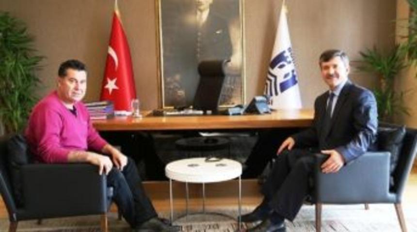 Bodrum M&uuml;ft&uuml;s&uuml; &Uuml;nal, Başkan Kocadon&rsquo;u Ziyaret Etti