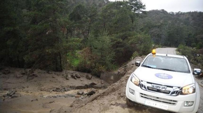 Kuyucaktaki Taşkına Aski&rsquo;den M&uuml;dahale