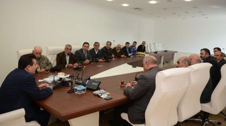 Alevi Kanaat &Ouml;nderlerinden Başkan Yazıcı&rsquo;ya Ziyaret