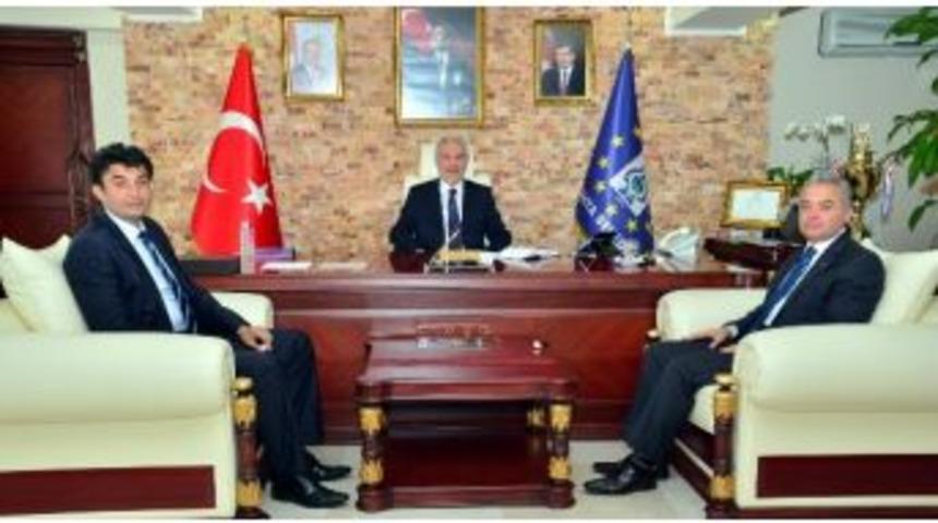 Kamil Sara&ccedil;oğlu, Yeni Vali Yardımcıları İle G&ouml;r&uuml;şt&uuml;