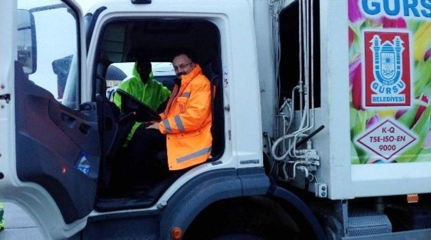 G&uuml;rsu&rsquo;da &Ccedil;&ouml;pleri Belediye Ara&ccedil;ları Toplayacak