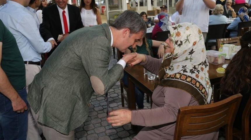 Başkan Şirin Şehit Ve Gazi Aileleriyle Bir Araya Geldi