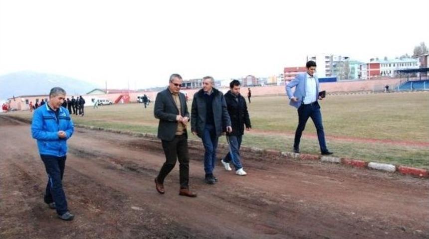 Vali Deniz, Şehir Stadyumu, Semt Sahası Ve Tenis Kortu&rsquo;nda İncelemelerde Bulundu