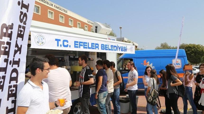 Efeler Ailesine Katılanlara Belediyeden Sıcak Karşılama