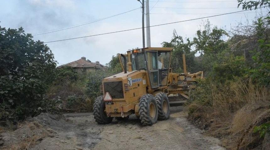 Manavgat Belediyesi&rsquo;nden Hocalar, Aksaz Ve S&uuml;lek&rsquo;te Asfalt