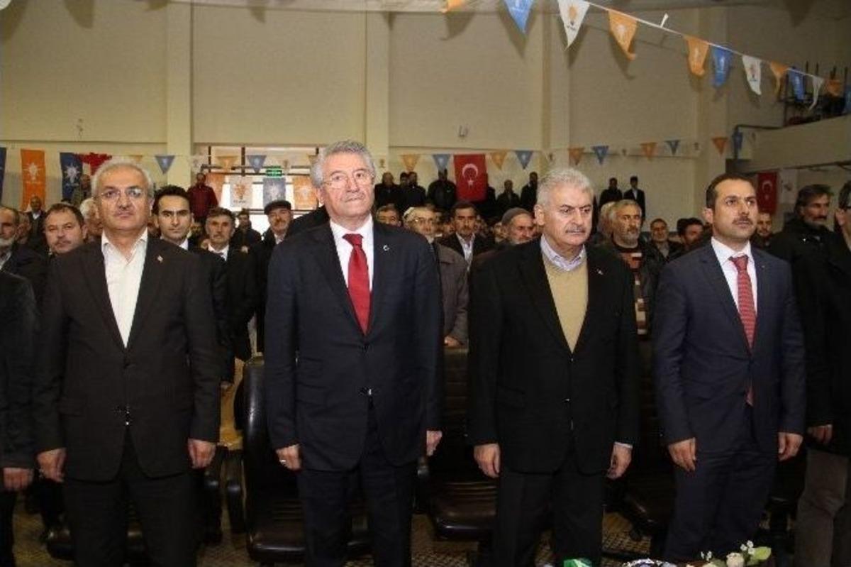 Ak Parti &Ccedil;ayırlı Ve Otlukbeli Kongreleri Bakan Yıldırımın Katılımıyla Ger&ccedil;ekleşti