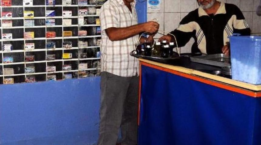 M&uuml;şteri Kartvizitli &Ccedil;ay Ocağı