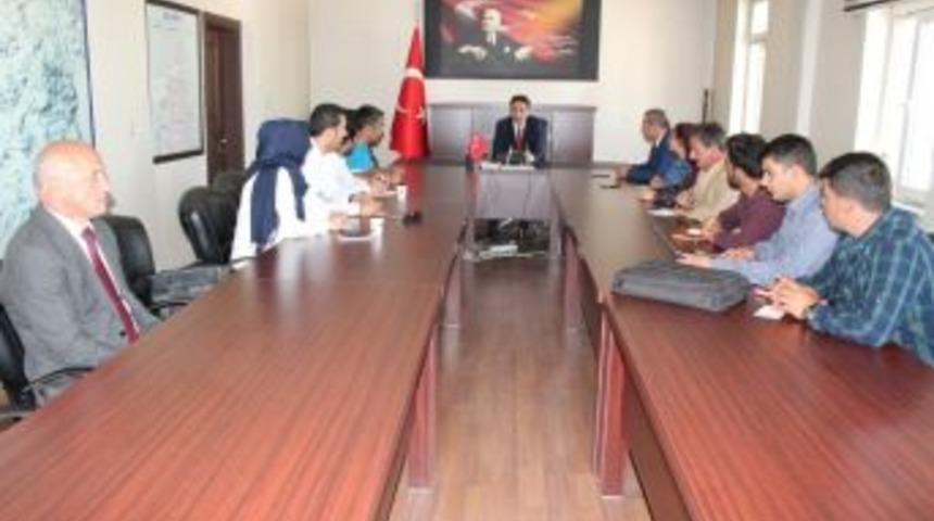 Tekin Dundar, Belediyenin Teknik Kadrosuyla Bir Araya Geldi