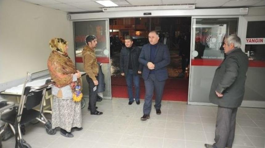 &Ccedil;ağlayan&rsquo;dan Yıl Başı Gecesi &Ccedil;alışan Kamu Personeline Ziyaret