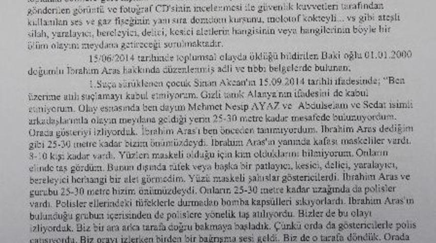 İbrahim Aras&rsquo;ı Gaz Fişeği &Ouml;ld&uuml;rmemiş