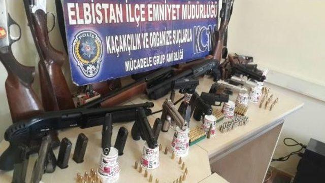 Kahramanmaraş ta Ka&ccedil;ak Silah Operasyonu: 26 G&ouml;zaltı 1