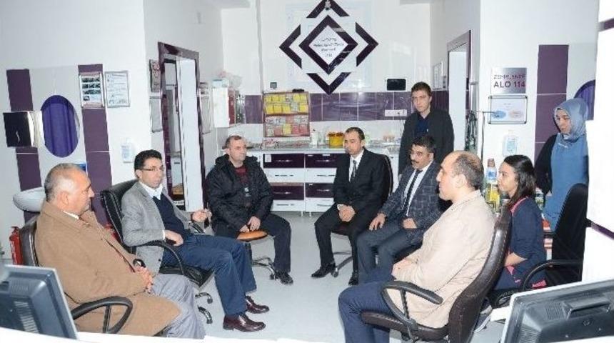 Kaymakam B&uuml;nyamin Kuş, Yılbaşında Gece Denetimi Yaptı