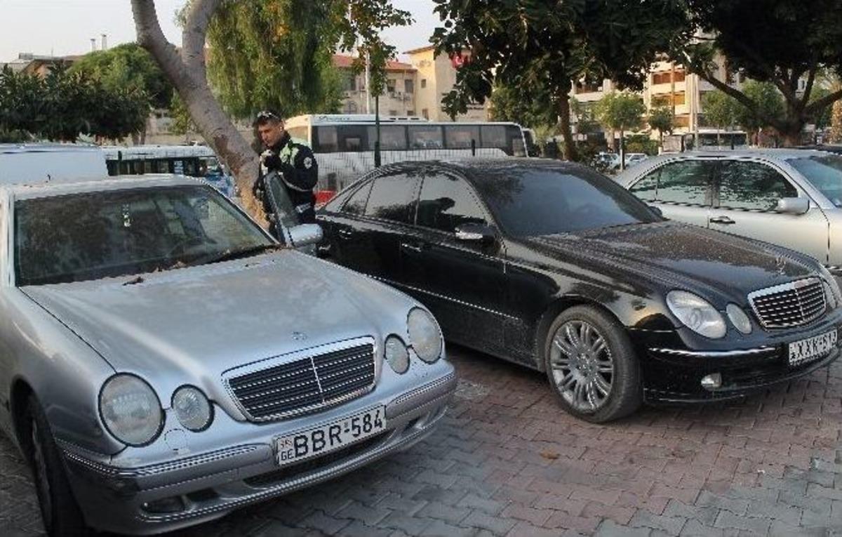Usuls&uuml;z Yabancı Plakalı Ara&ccedil;lar Trafikten Men Edildi