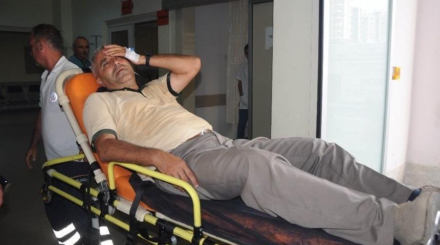 Mersin&rsquo;deki Yangında 6 İş&ccedil;i Dumandan Etkilendi