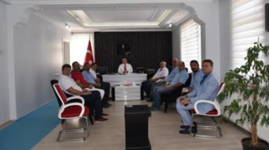 Dto&rsquo;dan Kaymakam T&uuml;rk&ouml;z&rsquo;e Hayırlı Olsun Ziyareti