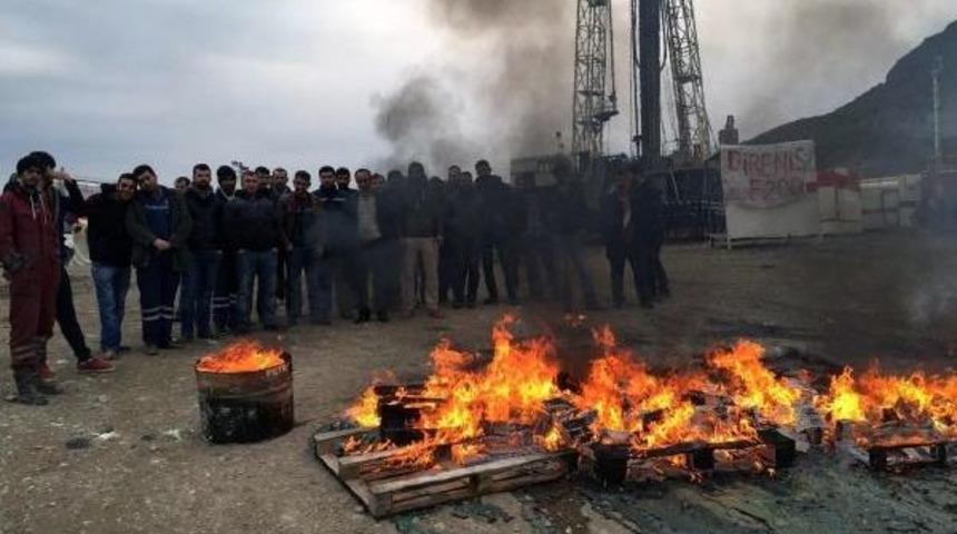 Petrol Sahasında İş&ccedil;i Direnişi 3'&uuml;nc&uuml; G&uuml;nde