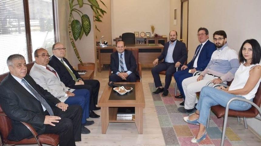 Vali Tutulmaz&rsquo;dan Basın Meslek &Ouml;rg&uuml;tlerine Ziyaret