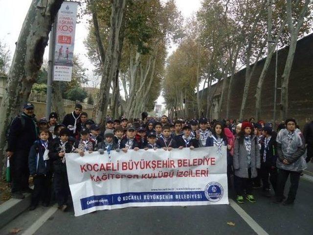 Büyükşehirli İzciler Avrasya Maratonunda Yürüdü 3