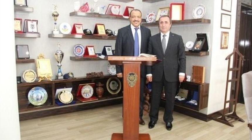 Hartum Emniyet M&uuml;d&uuml;r&uuml;nden Tonbul&rsquo;a Ziyaret