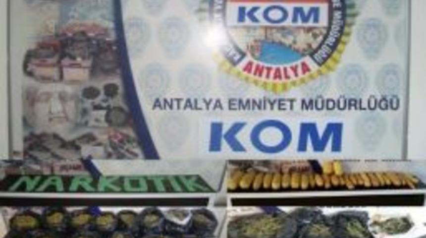 Antalya Polisinden Uyuşturucu Operasyonu