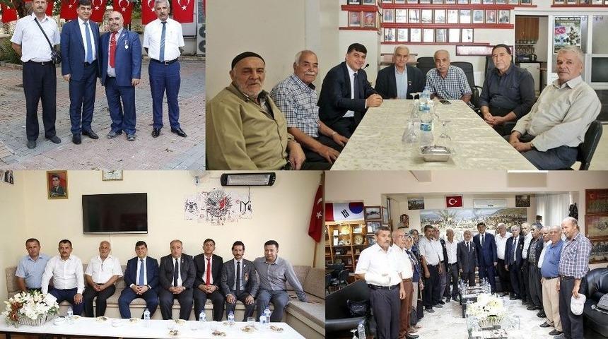 Fadıloğ&rsquo;lu Gazi Ve Şehit Derneklerini Tek Tek Ziyaret Etti