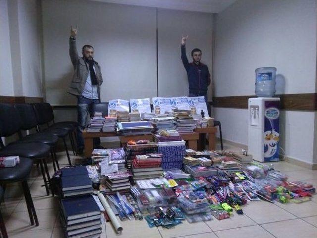 Erzurum Ülkü Ocakları’ndan Köy Okullarına Yardım 1