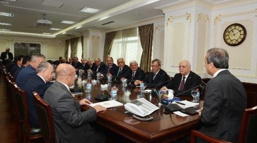 Tzob Y&ouml;netim Kurulu&rsquo;nun, Bakan Eker&rsquo;i Ziyareti