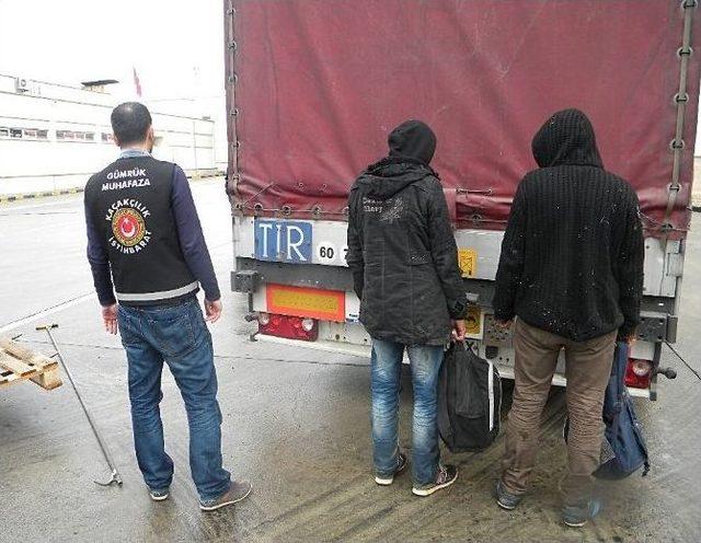 Hamzabeyli Ve Kapıkule’de 9 Kaçak Göçmen Yakalandı 1