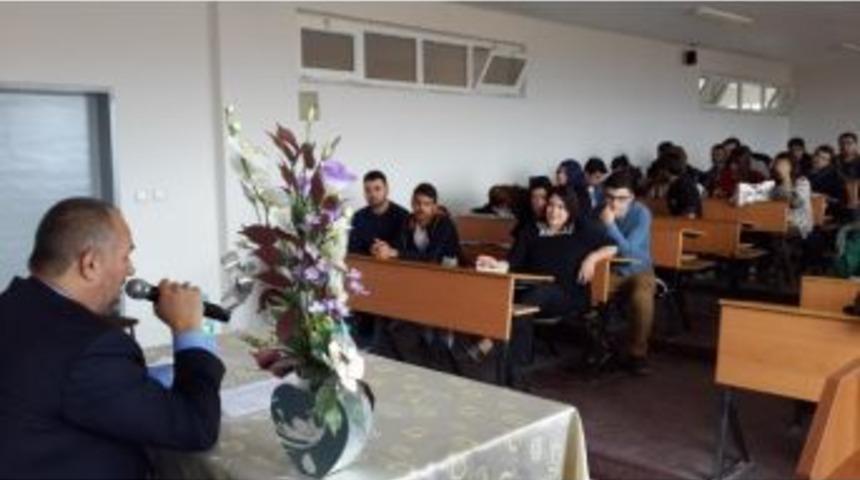 Elmalı Myo &Ouml;ğrencilerine Seminer