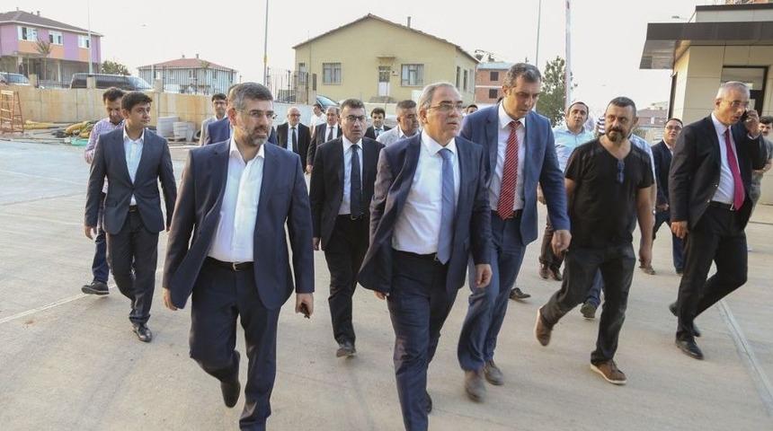 Başkan Keskin, Yeni Devlet Hastanesinde İncelemelerde Bulundu