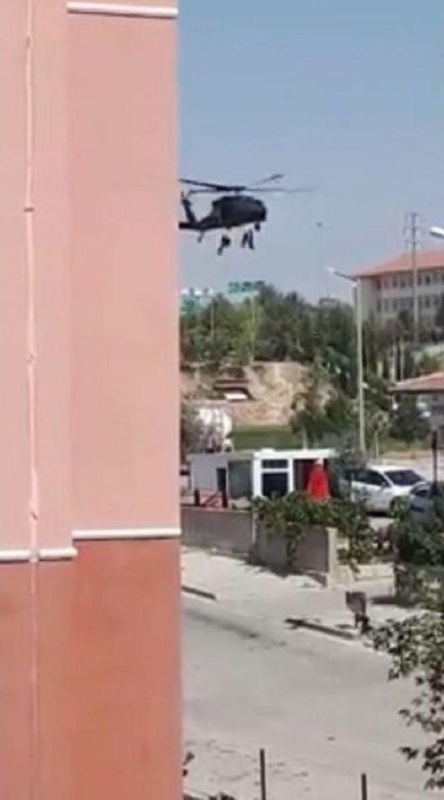 Polis Eğitim Merkezinde Helikopter Pervanesi Çarptı; 1 Polis Şehit, 1 Polis Yaralı (2)- Yeniden