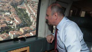 Vali Çakacak, Eskişehir’i Havadan İnceledi