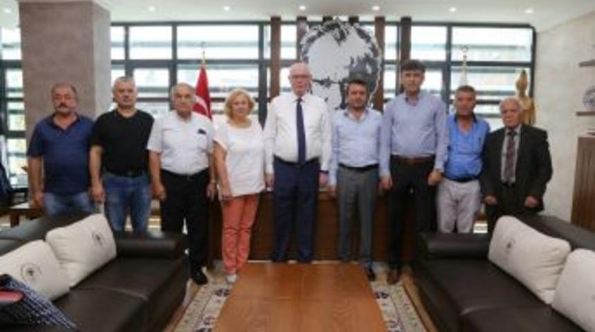 Muhacir Dernekleri Federasyonu’ndan Başkan Kurt’a Ziyaret