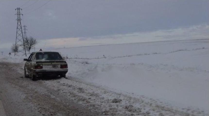 Tekirdağ-hayrabolu Yolu 48 Saattir Ulaşıma Kapalı