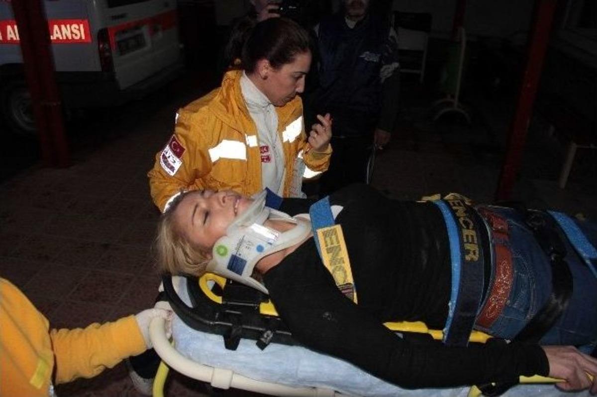 Asans&ouml;r 3. Kattan Zemine &Ccedil;akıldı: 5 Yaralı