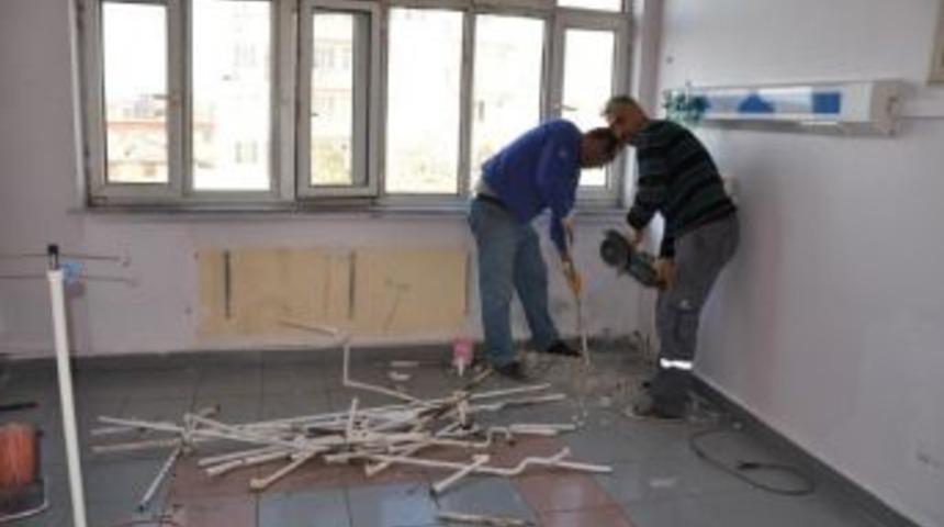 Yerk&ouml;y&rsquo;de Eski Hastane Binası Bakıma Alındı