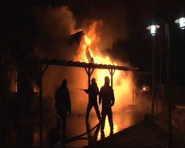 Maltepe de ev yangını 1