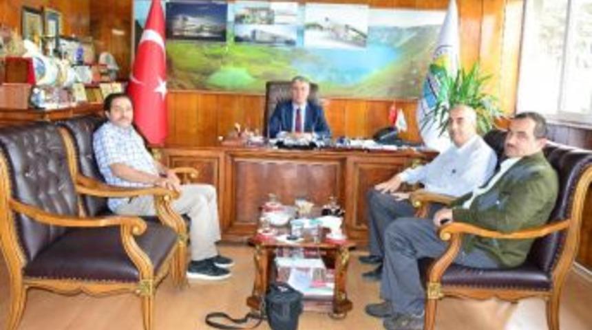 İha Heyetinden Başkan Aksoy&rsquo;a Ziyaret