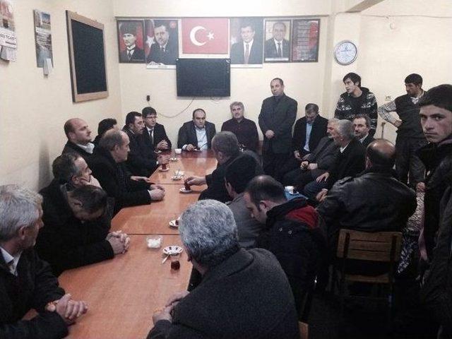 Bayburt Milletvekili B&uuml;nyamin &Ouml;zbek, Demir&ouml;z&uuml; Ve G&ouml;k&ccedil;edere&rsquo;ye Ziyaret Ger&ccedil;ekleştirdi 1