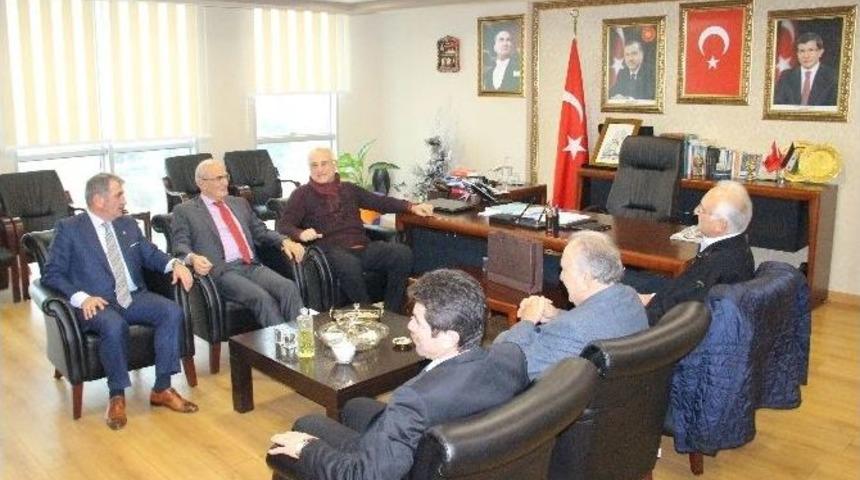 Tanrıverdi&rsquo;den Başkan K&ouml;ktaş&rsquo;a Ziyaret