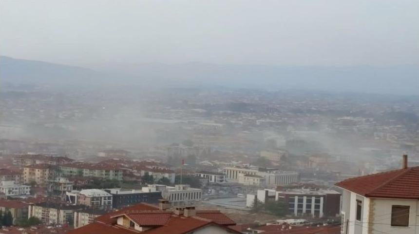 Sakarya’da Şiddetli Rüzgar Ağaçları Yerinden Söktü