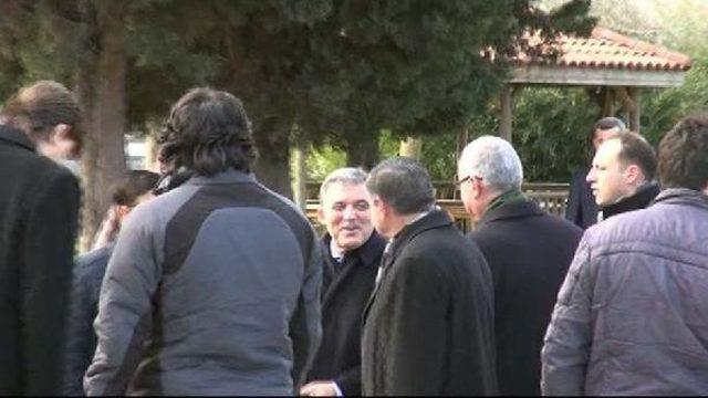 Abdullah Gül Cuma Namazını Fatih Ormanı Camii'nde Kıldı