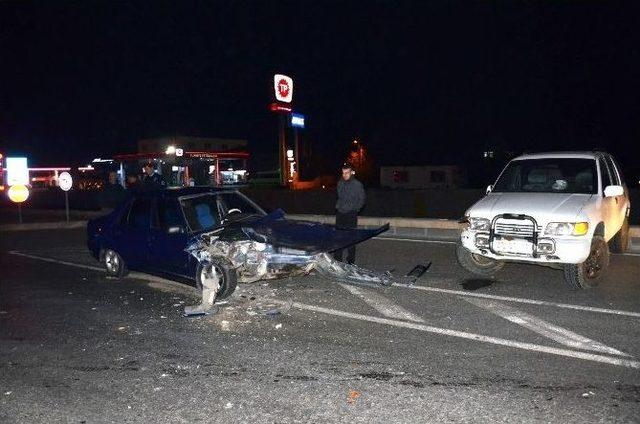 Bafra&rsquo;da Zincirleme Kaza: 1 Yaralı 1