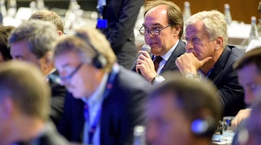 Başkan Demir&ouml;ren Uefa Tep Toplantısına Katıldı