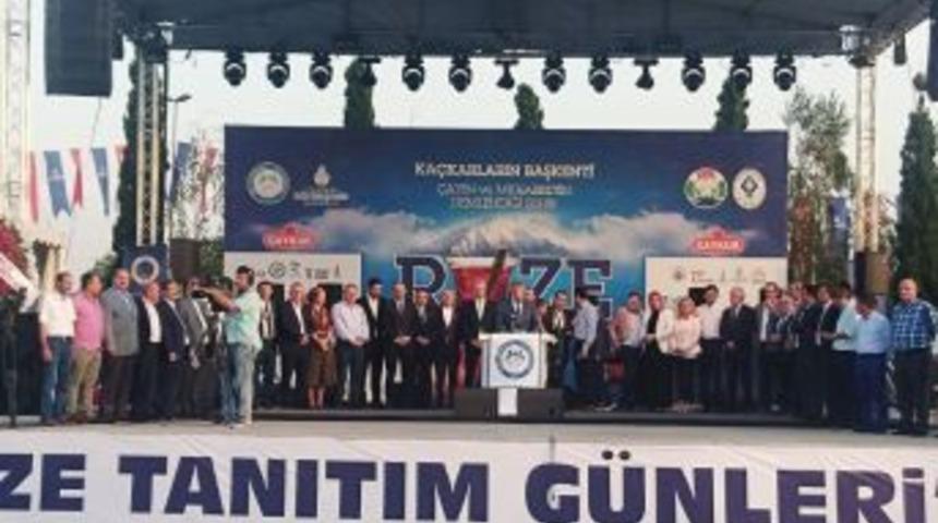 10&rsquo;uncu Rize Tanıtım G&uuml;nleri, Maltepe Sahilinde Başladı