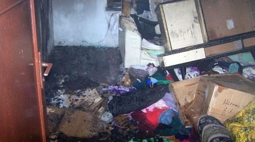 Beyşehir&rsquo;de Ev Yangını Korkuttu
